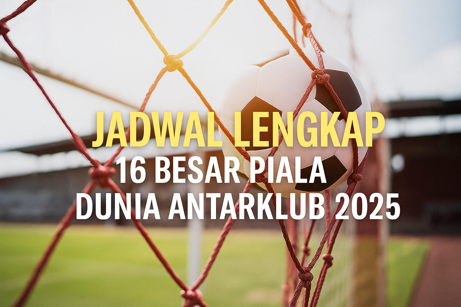 Jadwal 16 Besar Piala Dunia Antarklub 2025: Cek Tanggal, Jam Tanding, & Tim Unggulan!