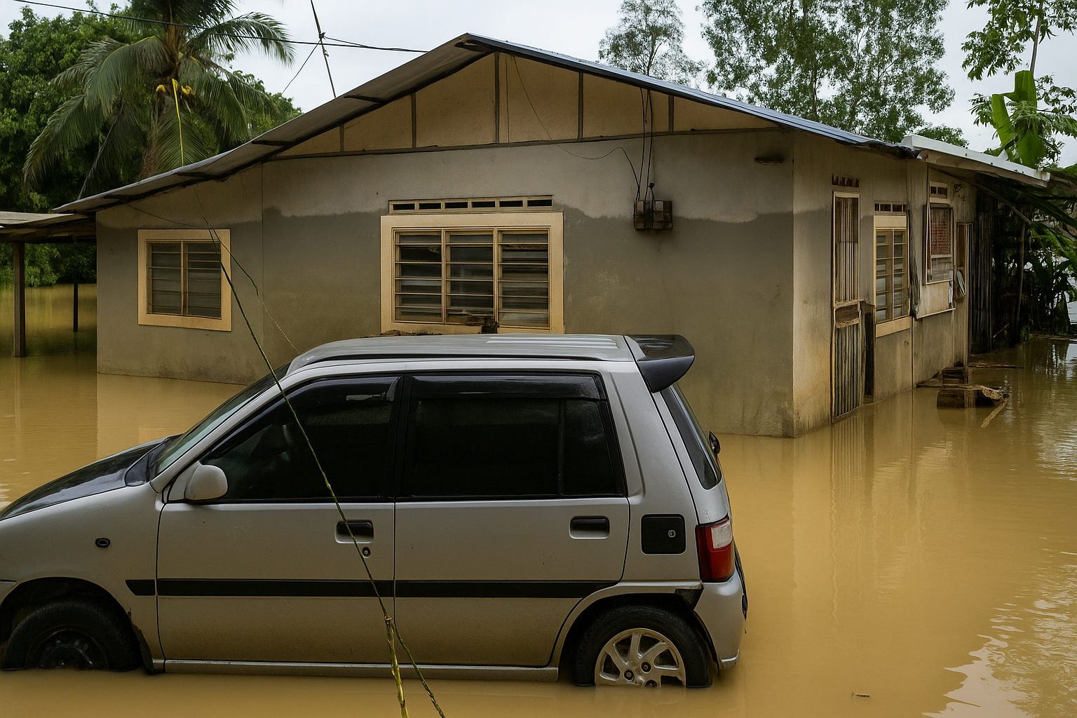 7 Cara Cek Mobil Bekas Terkena Banjir Sebelum Membeli