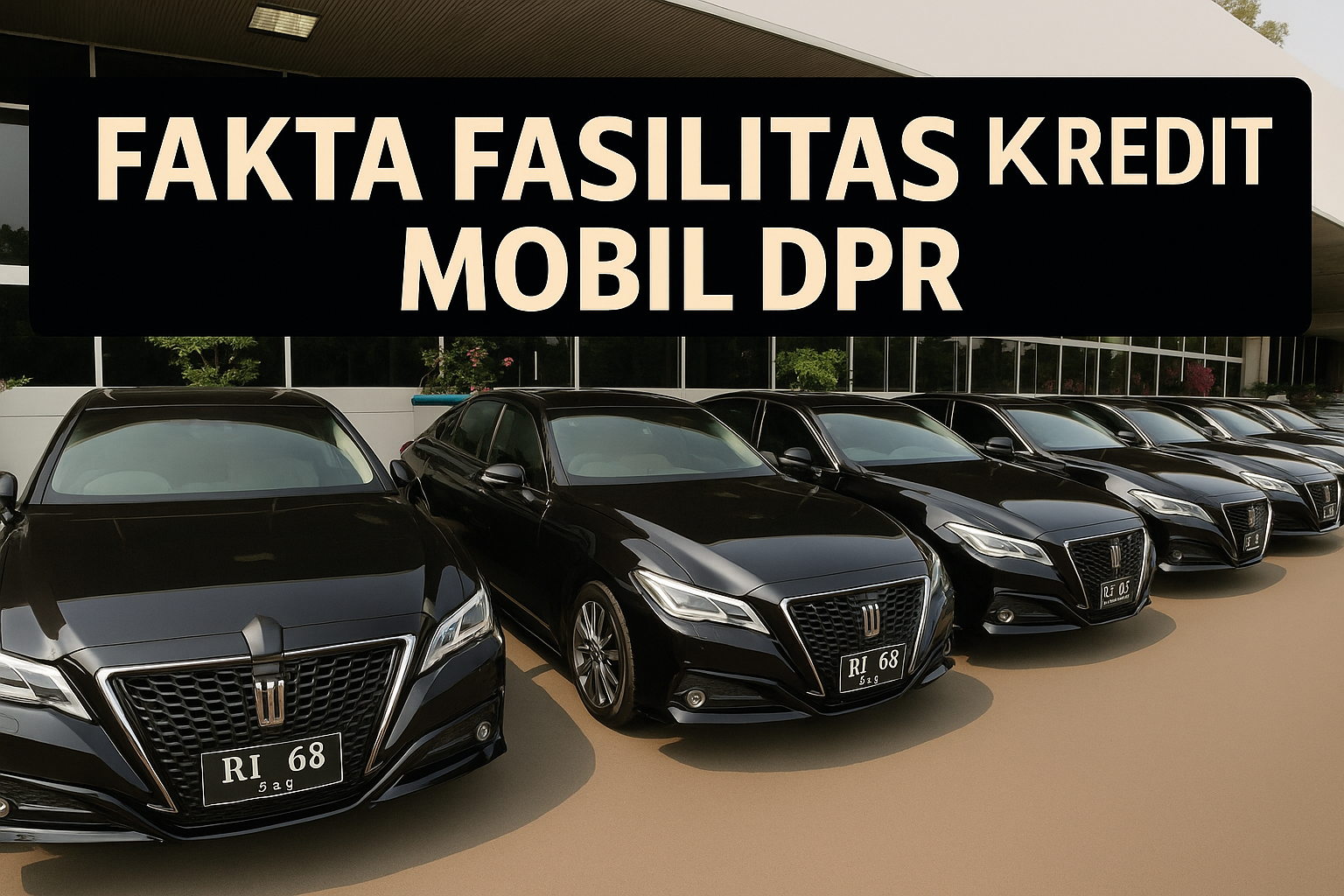 10 Fakta Fasilitas Kredit Mobil DPR Rp 70 Juta per Bulan