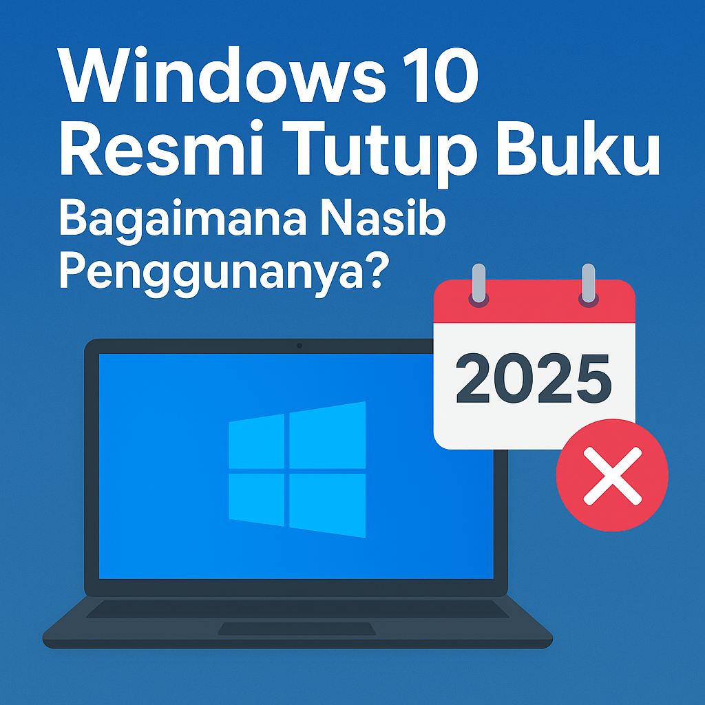 Windows 10 Resmi Tutup Buku 2025: Apa yang Terjadi pada Penggunanya?