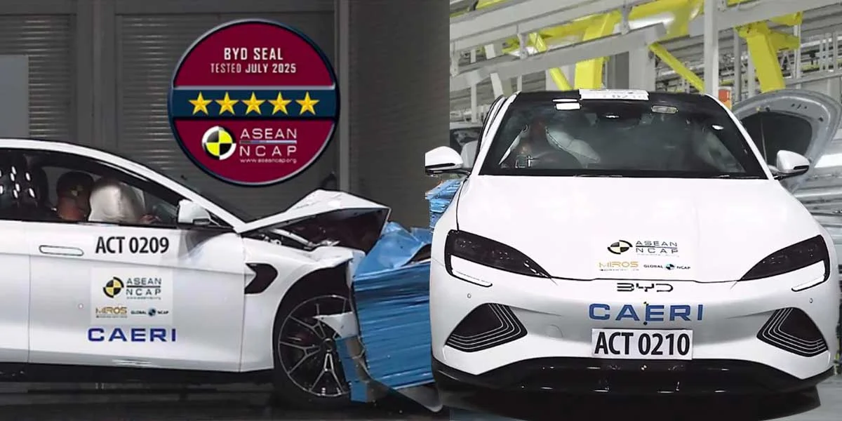 7 Fakta Keselamatan BYD Seal Hasil Tes Tabrak Terbaru