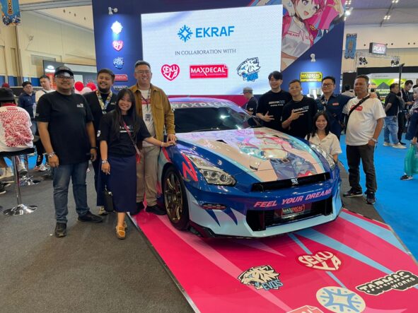 MaxDecal x SekuyaEVOS di IMX 2025: Kolaborasi Kreatif Tema Masa Kini